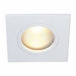 SLV 111141 FGL OUT SQUARE GU10 светильник встр. IP65 GU10 35Вт макс., белый/стекло матовое SLV 111141 FGL OUT SQUARE GU10 светильник встр. IP65 GU10 35Вт макс., белый/стекло матовое