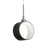 016771 ANELLO SP1 NERO люстра Ideal Lux 016771 ANELLO SP1 NERO люстра Ideal Lux