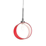016788 ANELLO SP1 ROSSO люстра Ideal Lux 016788 ANELLO SP1 ROSSO люстра Ideal Lux