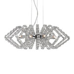 007564 CROWN SP9 CHROME люстра Ideal Lux 007564 CROWN SP9 CHROME люстра Ideal Lux