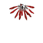 081977 CORALLO AP3 ROSSO бра Ideal Lux 081977 CORALLO AP3 ROSSO бра Ideal Lux