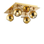 089706 LUNARE PL4 ORO бра Ideal Lux 089706 LUNARE PL4 ORO бра Ideal Lux