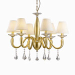 017099 SOSPIRO SP6 GOLD люстра Ideal Lux 017099 SOSPIRO SP6 GOLD люстра Ideal Lux