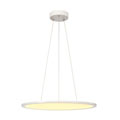 158622 SLV LED PANEL ROUND светильник подвесной с LED 39.8Вт, 2700K, 2630lm, 110°, диммируемый 1-10В, белый 158622 SLV LED PANEL ROUND светильник подвесной с LED 39.8Вт, 2700K, 2630lm, 110°, диммируемый 1-10В, белый