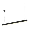 155120 SLV Q-LINE SINGLE LED светильник подвесной с LED 47Вт, 3000K, 3200lm, черный 155120 SLV Q-LINE SINGLE LED светильник подвесной с LED 47Вт, 3000K, 3200lm, черный