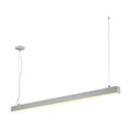 155124 SLV Q-LINE SINGLE LED светильник подвесной с LED 47Вт, 3000K, 3200lm, серебристый 155124 SLV Q-LINE SINGLE LED светильник подвесной с LED 47Вт, 3000K, 3200lm, серебристый