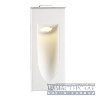 LED DOWNUNDER MINI recessed wall luminaire, white, 1W, warmwhite, 3000K