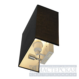ACCANTO LEDspot wall lamp, black, E27, LED 3000K, max. 24W