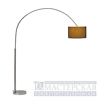 SOPRANA BOW arc lamp, SL-1, black shade, E27, max. 60W