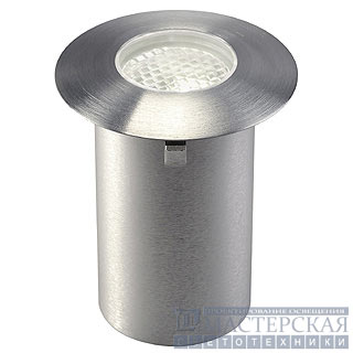 TRAIL-LITE recessed luminaire, stainless steel 316, 4 LED, 0 ,3W, warmwhite, incl. diffuser