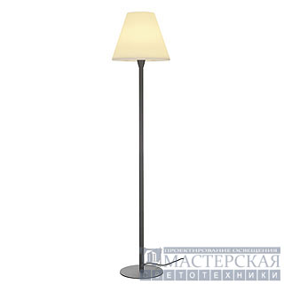 ADEGAN floor lamp, anthracite / white, E27 Energy Saver, max. 24W, IP54