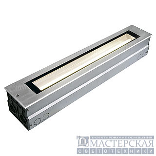 DASAR T5-14 recessed ground profile, stainless steel 316, Energy Saver, 14W, IP67