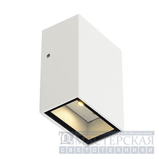 QUAD 1 wall lamp, square, white, LED, 1x3W, 3000K