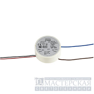 LED POWER SUPPLY for installation boxes, 12W, 12V