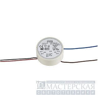 LED POWER SUPPLY for installation boxes, 12W, 24V