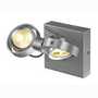 ���������� SLV 147772 Alu spot series LED, double, LED warmwhite