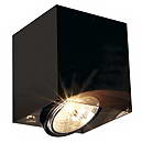 SLV 117211 ACRYLBOX QRB111 SINGLE светильник накл. с ЭПН QRB111 75Вт макс., черный SLV 117211 ACRYLBOX QRB111 SINGLE светильник накл. с ЭПН QRB111 75Вт макс., черный