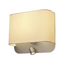 SLV 155681 ACCANTO LEDSPOT ROUND свет-к настенный c LED 1Вт, 3000К и E27 24Вт макс., белый SLV 155681 ACCANTO LEDSPOT ROUND свет-к настенный c LED 1Вт, 3000К и E27 24Вт макс., белый