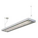 SLV 157524 LONG GRILL 2x 54W светильник подв. 2xТ5 по 54Вт, серебристый SLV 157524 LONG GRILL 2x 54W светильник подв. 2xТ5 по 54Вт, серебристый