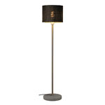 SLV 231395 ADEGAN MANILA TL floor luminaire, PE rattan anthracite + SST 304 + granite SLV 231395 ADEGAN MANILA TL floor luminaire, PE rattan anthracite + SST 304 + granite