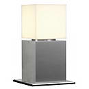 SLV 232236 SQUARE POLE 30 светильник IP44 ELT E27 20Вт макс., мат. алюминий/белый SLV 232236 SQUARE POLE 30 светильник IP44 ELT E27 20Вт макс., мат. алюминий/белый