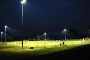 Освещение футбольных полей стадионов