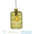 Pillar, verre souffl Ebb and Flow Olive, h32cm подвесной светильник LA101288