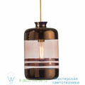 Pillar, verre souffl Ebb and Flow copper, clear, h32cm подвесной светильник LA101319