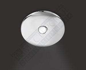 0301465013549 SD-020 INC LED 1,4W 350MA Warm White ROUND CROMO