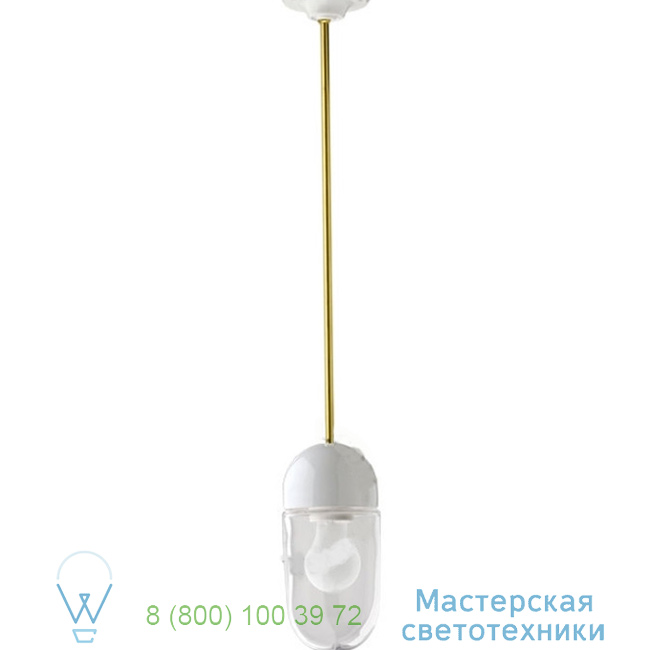  Pure porcelaine Zangra brass, LED, 10cm, H14cm   light.036.024.w.go.004 0