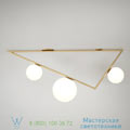 Triangle Atelier Areti L100cm, H33,3cm потолочный светильник triangle_100_02_1_brass