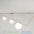 Triangle Atelier Areti L100cm, H33,3cm потолочный светильник triangle_100_03_brass