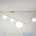 Triangle Atelier Areti L150cm, H50cm потолочный светильник triangle_150_03_1_brass