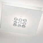 AXO Light SHIRAZ PLSHIRAGCSCRR7S потолочный светильник прозрачное стекло