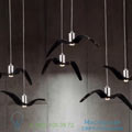 Night Birds Brokis LED, 590cm, H170cm подвесной светильник PC964-CGC882-CCS775-CCSC843-CECL149-CEB825