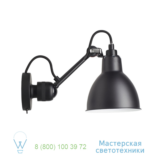  Lampe Gras DCW Editions black, L14cm, H17,5cm     N304 BATHROOM BLSAT-BLACK 2