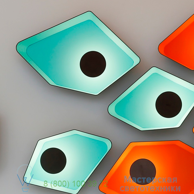  Nnuphar DesignHeure turquoise, L118cm   A118nledmt 1