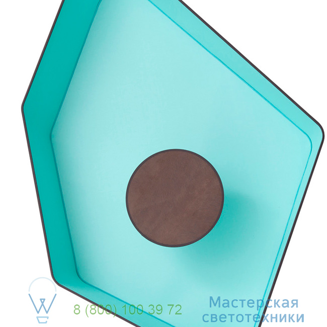  Nnuphar DesignHeure turquoise, L118cm   A118nledmt 4