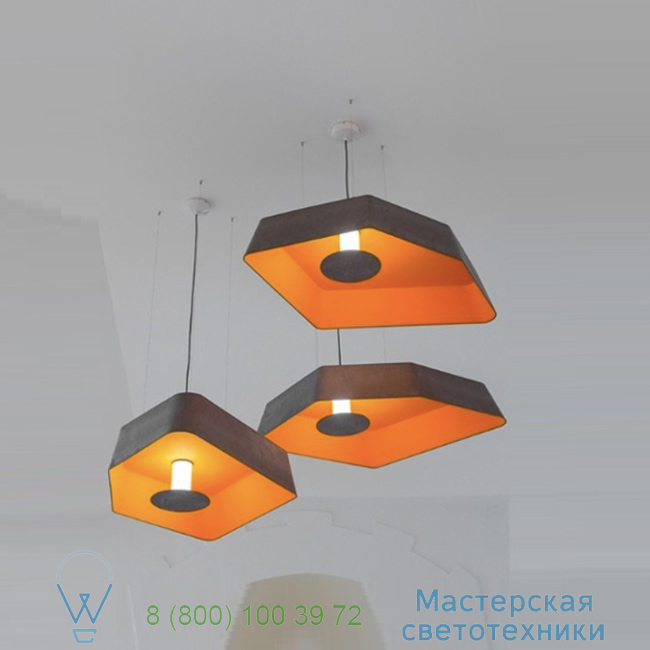  Nnuphar DesignHeure grey, orange, L90cm   S90nledgo 0