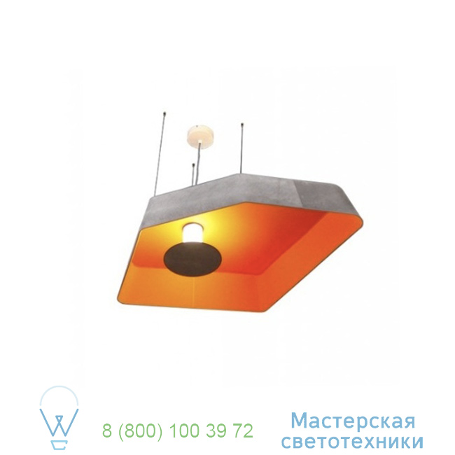 Nnuphar DesignHeure grey, orange, L90cm   S90nledgo 1
