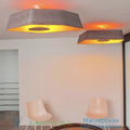 Nnuphar DesignHeure turquoise, orange, L118cm потолочный светильник Pl118nledgo