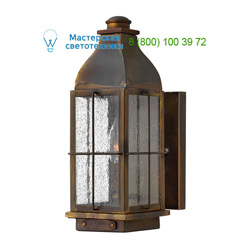 HK/BINGHAM/S Bingham 1Lt Small Wall Lantern Hinkley Lighting,   