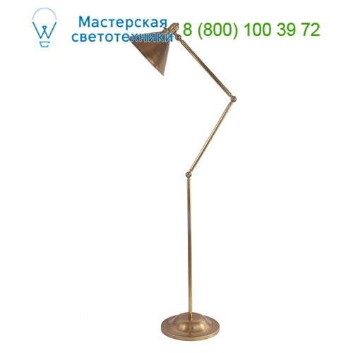 PV/FL AB Provence 1Lt Floor Lamp Aged Brass Elstead Lighting, 