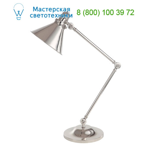 PV/TL PN Provence 1Lt Table Lamp Polished Nickel Elstead Lighting,  