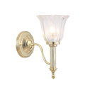 BATH/CARROLL1 PB Bathroom Carroll1 Polished Brass Elstead Lighting, светильник для ванных