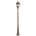 FE/EB5/L BRB English Bridle 3Lt Large Lamp Post British Bronze Feiss, боллард
