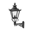 GB1 BLACK Grampian Wall Lantern Black Elstead Lighting, уличный настенный светильник