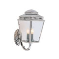 MANSIONHS/WB1 PN Mansion House Wall Lantern Polished Nickel Elstead Lighting, уличный настенный светильник