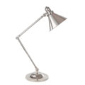 PV/TL PN Provence 1Lt Table Lamp Polished Nickel Elstead Lighting, настольная лампа