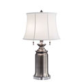 FE/STATERM TL AN Stateroom 2Lt Table Lamp Antique Nickel Feiss,  